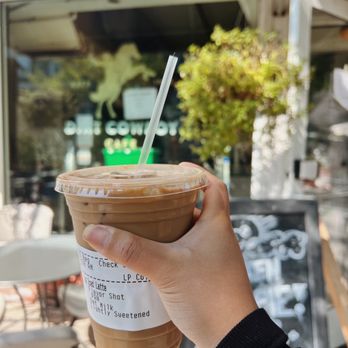 Dirt Cowboy Cafe - pandan iced latte - Coffee & Tea Near Me - Hanover, New Hampshire