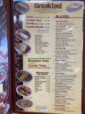 Menu photo 2 Las Tapatias Killeen, TX Menu photo 2 Las Tapatias Killeen, TX