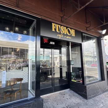 Fusion Cafe + Wine - 10.27.24 exterior and signage - Venues & Event Spaces Near Me - Honolulu, Hawaii