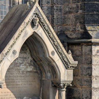 Glasgow Cathedral - Outside, lots of interesting masonry - Churches Near Me - Glasgow, GLG