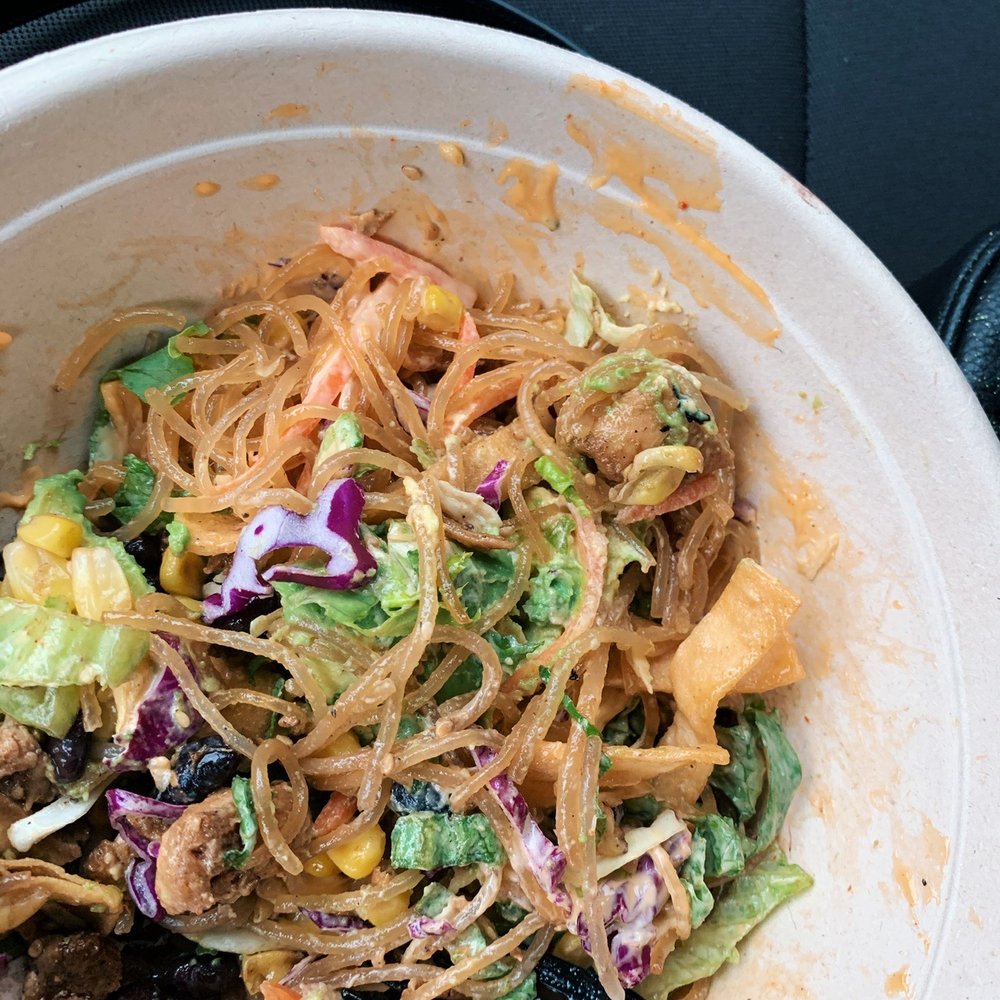 Chi'Lantro - Sweet Potato Glazed Noodle Bowl - Korean Near Me - Austin, Texas Chi'Lantro - Sweet Potato Glazed Noodle Bowl - Korean Near Me - Austin, Texas