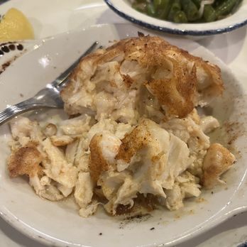Jerry's Seafood - Crab Bomb, half eaten - One of the best things I've ever eaten!! - Seafood Near Me - Bowie, Maryland