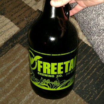Freetail Brewing - We now have two growlers. So cheap and it's well worth it. - Pubs Near Me - San Antonio, Texas Freetail Brewing - We now have two growlers. So cheap and it's well worth it. - Pubs Near Me - San Antonio, Texas