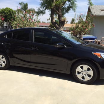 AccuTint - 2015 Kia Forte windows tinted 9/2/15 - Car Window Tinting Near Me - Rancho Cucamonga, California