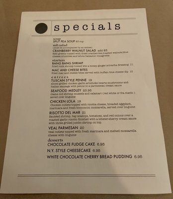 Menu photo 2 Lola's Bistro & Grill Plainville, CT Menu photo 2 Lola's Bistro & Grill Plainville, CT