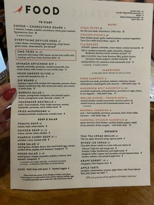 Menu photo 2 Cardinal Spirits Bloomington, IN