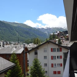 Appartementhaus St. Theodul - The view from our balcony at Theodul