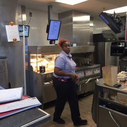 McDonald's - The pictured manager served the pictured half full fries. She claimed this was 2 full orders.