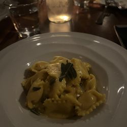 Pellegrino's Pizza Bar & Restaurant - Butternut squash agnolotti