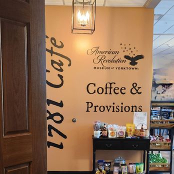 Aromas 1781 Cafe - Entrance - Coffee & Tea Near Me - Yorktown, Virginia