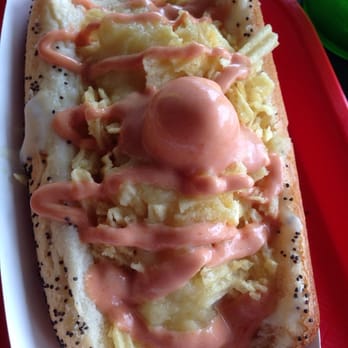 Hotdogopolis - The Colombian with bison. - Hot Dogs Near Me - Boca Raton, Florida