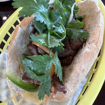 What The Pho - Beef Sandwich (banh Mi Cha Lua Chay) - Vietnamese Near Me - Indianapolis, Indiana What The Pho - Beef Sandwich (banh Mi Cha Lua Chay) - Vietnamese Near Me - Indianapolis, Indiana