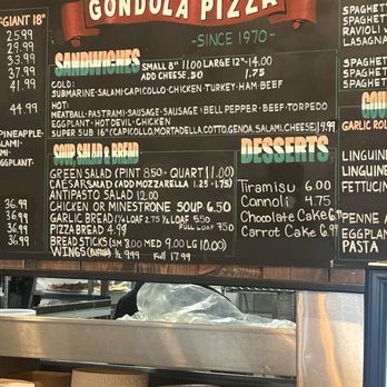 Gondola Pizza - Menú - Pizza Near Me - La Mirada, California Gondola Pizza - Menú - Pizza Near Me - La Mirada, California