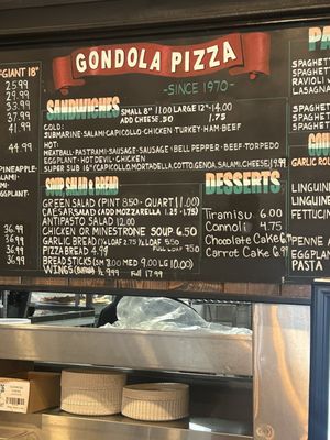 Menu photo 1 Gondola Pizza La Mirada, CA Menu photo 1 Gondola Pizza La Mirada, CA