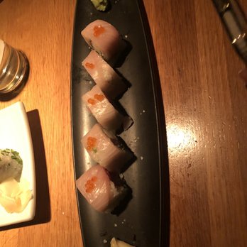 R+D Kitchen - Hiramasa roll sushi - New American Near Me - Yountville, California R+D Kitchen - Hiramasa roll sushi - New American Near Me - Yountville, California