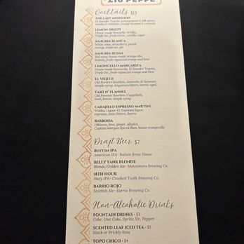 Zio Peppe - Drink menu - Pizza Near Me - Tucson, Arizona Zio Peppe - Drink menu - Pizza Near Me - Tucson, Arizona