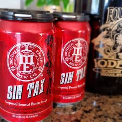 My Beer Wine - Owner recommended: Mother Earth Brew Co's - SinTax Peanut  Butter Stout. Growler:  Fate Brewing Co's-Candy Bar Milk Stout- 5 star