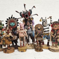 Kachina House - Hopi full figure handcarved Katsinam. Come by and shop the largest collection available for sale.