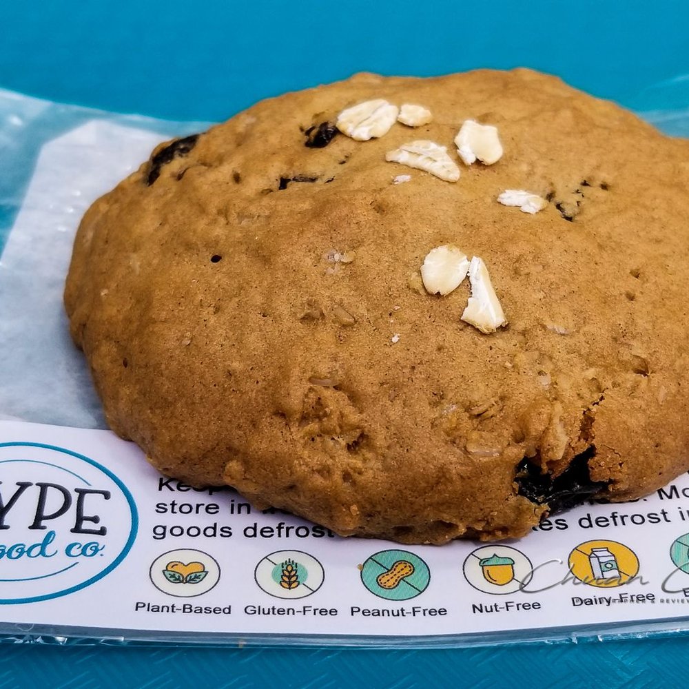 Hype Food - Oatmeal Raisin Cookie ($2.00) - Gluten-Free Near Me - Toronto, Ontario Hype Food - Oatmeal Raisin Cookie ($2.00) - Gluten-Free Near Me - Toronto, Ontario