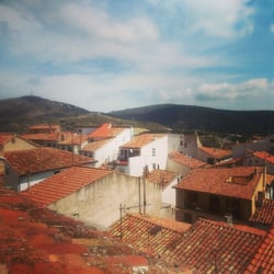 Hotel Rey Don Jaime - Views from the window of the room. A typical postcard from Morella.