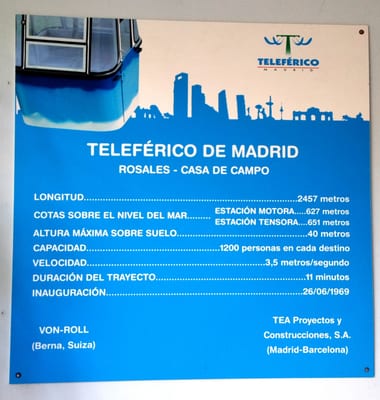 Madrid Cableway • Rosales Station by null