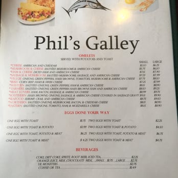 Phil's Galley - Menu - New American Near Me - Hastings, Michigan