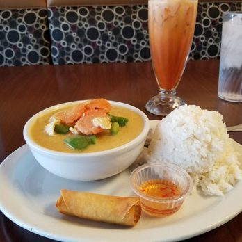 Savor Thai - Yellow curry and thai iced tea. - Thai Near Me - Chandler, Arizona Savor Thai - Yellow curry and thai iced tea. - Thai Near Me - Chandler, Arizona