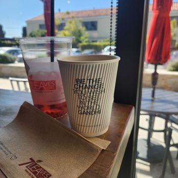 7 Leaves Cafe - Hot Jasmine milk tea n cold strawberry hibiscus tea. - Coffee & Tea Near Me - Artesia, California 7 Leaves Cafe - Hot Jasmine milk tea n cold strawberry hibiscus tea. - Coffee & Tea Near Me - Artesia, California
