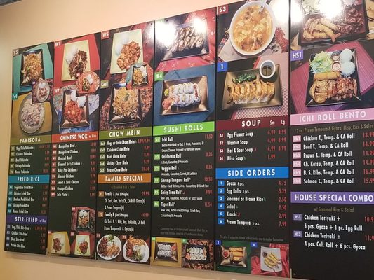Menu photo 2 Ichi Roll Wok & Teriyaki Seattle, WA Menu photo 2 Ichi Roll Wok & Teriyaki Seattle, WA