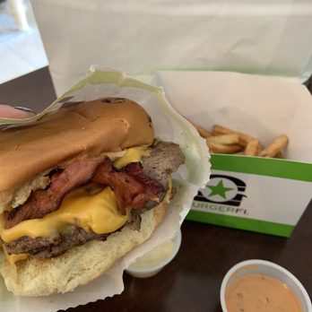 BurgerFi - Pinecrest - Bacon Burger and, of course, Burgerfi sauce! - Burgers Near Me - Miami, Florida