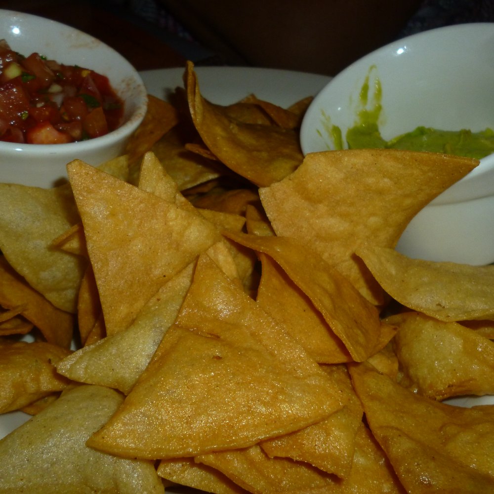 Pala Cafe - Homemade Tortilla Chips, Salsa, & Guacamole Dip - American Near Me - Pala, California