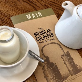 The Nicholas Culpepper Pub & Fine Dining - Yorkshire tea - Pubs Near Me - Horley, WSX The Nicholas Culpepper Pub & Fine Dining - Yorkshire tea - Pubs Near Me - Horley, WSX