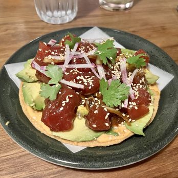 Lanai City Grill - Ahi Tostada - New American Near Me - Lanai City, Hawaii