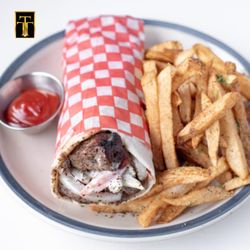 Trio Restaurant & Cafe - Kabab Wrap