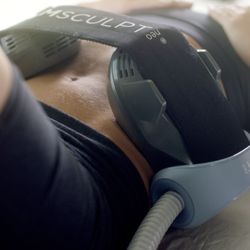 Human Blu - HIFEM Muscle Rehab, to strengthen your core and minimizes your obliques.
