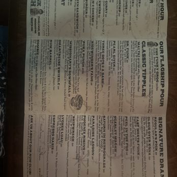 Dr. Funk - Full Menu 8/18/26 - Tiki Bars Near Me - San Jose, California