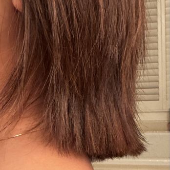 QT Salon - Uneven and choppy "layering" - Hair Salons Near Me - Westminster, California