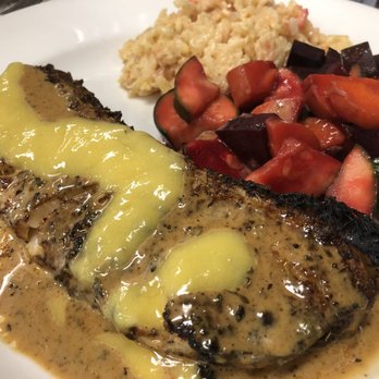 Thyme & Seasons Market Place - Sea Bass with rice and vegetable - Asian Fusion Near Me - Bountiful, Utah