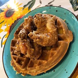 Chicken and waffle