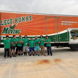 College HUNKS Hauling Junk & Moving - Draper - Our licensed & insured moving team with our 26ft box truck, ready for large residential and commercial moves in Salt Lake & Utah County.