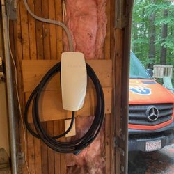 Wired Electrical Contractors - Tesla wall connector installation