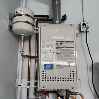 Water Line Plumbing - Tankless water heater that had been missing expansion tank and sediment trap - Plumbing Near Me - Irvine, California Water Line Plumbing - Tankless water heater that had been missing expansion tank and sediment trap - Plumbing Near Me - Irvine, California