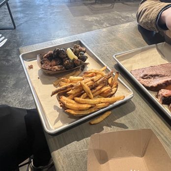 Smok Barbecue - sprouts an potatoes were amazing too - Barbeque Near Me - Denver, Colorado