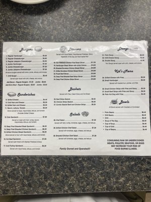 Menu photo 1 Johnson''s Stepping Stone Cafe Bixby, OK