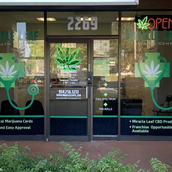 Miracle Leaf - Medical Cannabis Referrals Near Me - Davie, Florida
