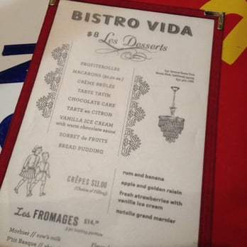 Bistro Vida - Seriously gross $11 crepes - French Near Me - Menlo Park, California Bistro Vida - Seriously gross $11 crepes - French Near Me - Menlo Park, California