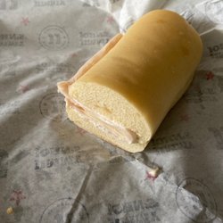 Jimmy John's - turkey tom with no tomato, no lettuce, extra mayo, provolone cheese, oil and vinegar, and oregano!