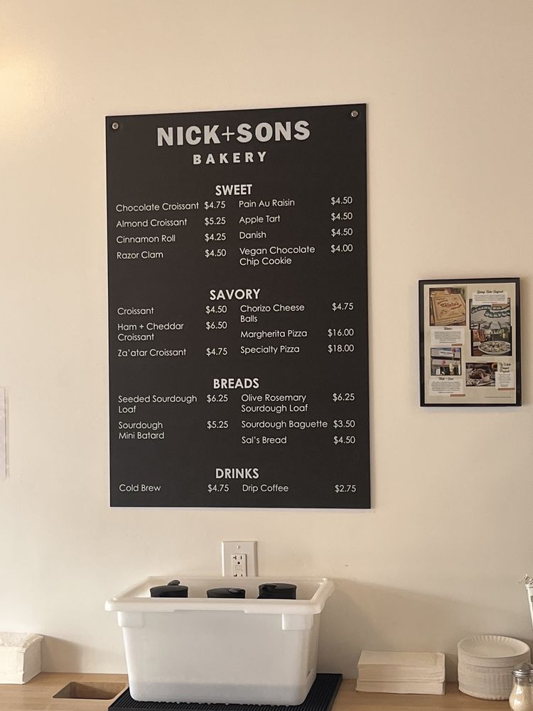 Nick + Sons Bakery Image