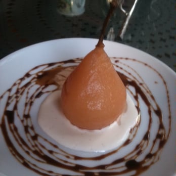 Pomegranate Inn - Poached pear. - Hotels Near Me - Portland, Maine