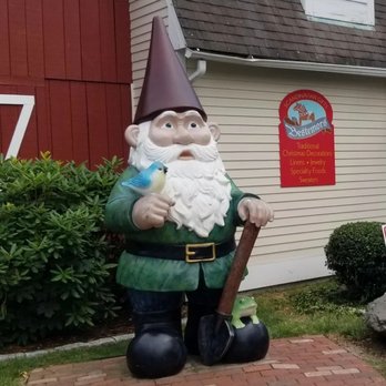 Olde Mistick Village - Giant Gnome - Shopping Centers Near Me - Mystic, Connecticut Olde Mistick Village - Giant Gnome - Shopping Centers Near Me - Mystic, Connecticut
